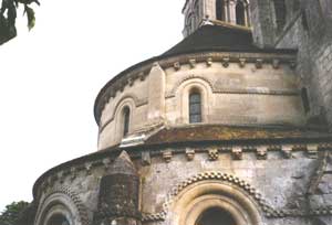 zoom sur le côté nord du chevet