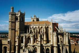 cathédrale vue du donjon Gilles Aycelin