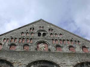 pignon du transept sud