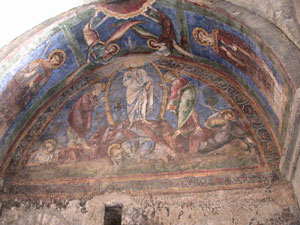 fresques du porche